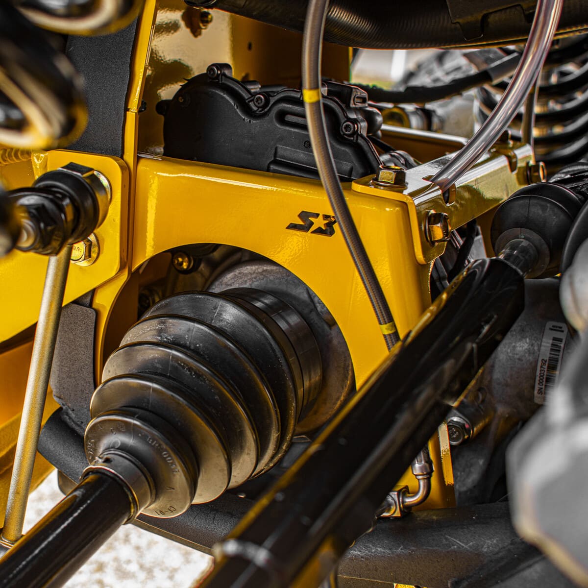 S3 Powersports '24+ Can-Am Maverick R Front Gusset Kit