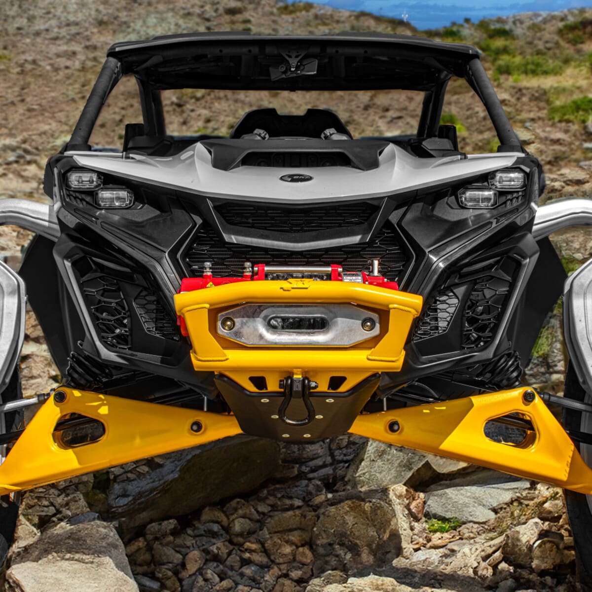 S3 Powersports '24+ Can-Am Maverick R Front Winch Bumper