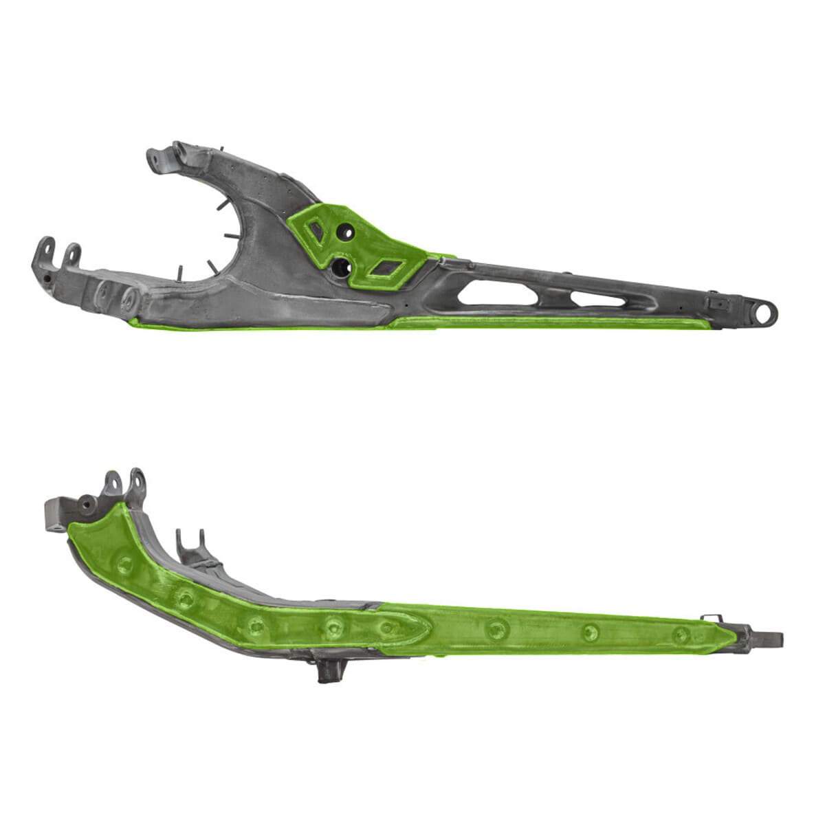 S3 Powersports '24+ Can-Am Maverick R Trailing Arms Weld-in Gusset Kit