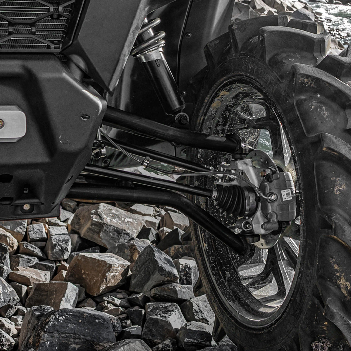 S3 Powersports '26+ Can-Am Defender HD11 +2" Forward High Clearance A-Arm Kit
