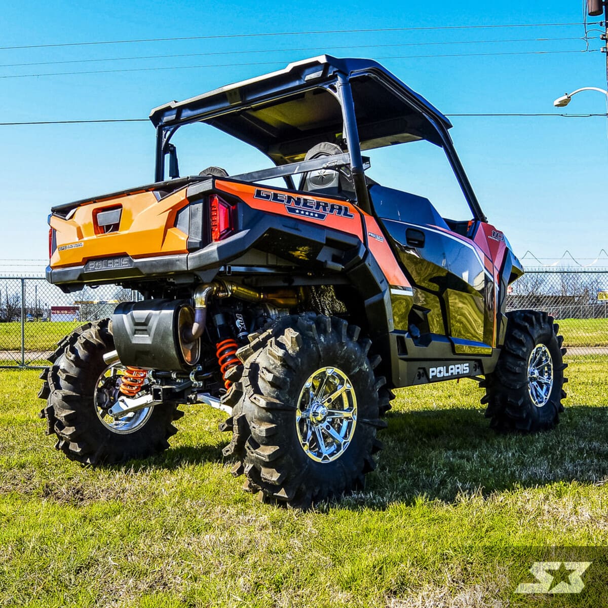 S3 Powersports Polaris General/ RZR S 1000/ RZR S 900 3" Bracket Lift Kit