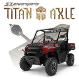 S3 Powersports Polaris Ranger Titan +6" Axles