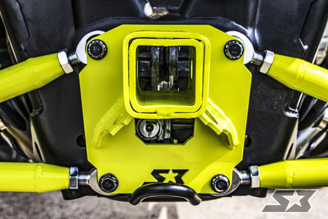 S3 Powersports Polaris RZR XP 1000 2" Hitch Receiver Plate