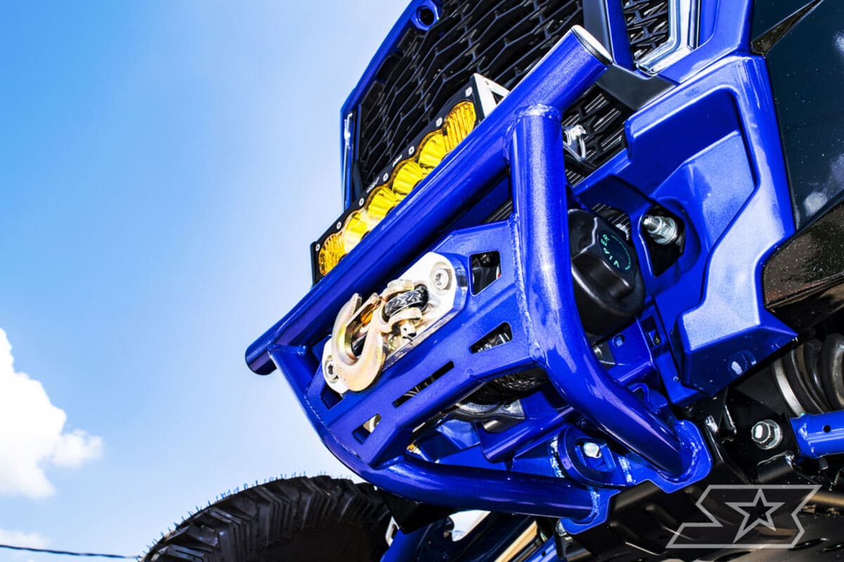 S3 Powersports Polaris RZR XP Turbo S Front Winch Bumper
