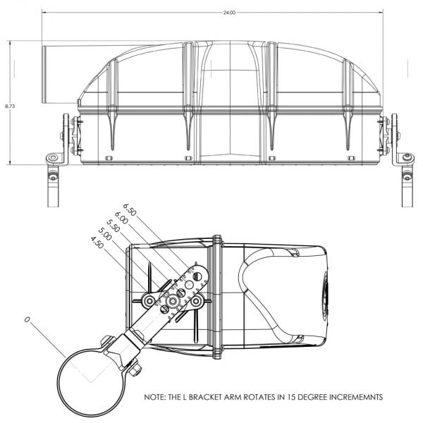 S&B '14-'23 Polaris RZR XP 1000 Particle Separator