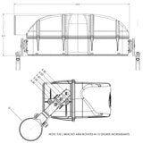 S&B '14-'23 Polaris RZR XP 1000 Particle Separator