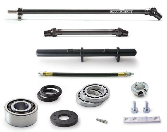 Sandcraft '14-'16 Polaris RZR XP 1000 2s/4s Complete Drivetrain Solution