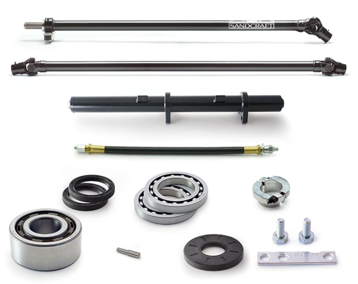 Sandcraft '14-'16 Polaris RZR XP 1000 2s/4s Complete Drivetrain Solution