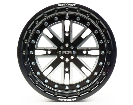 Sandcraft 15" X 8" Fronts & 15" X 11" Rears Nitro Bead lock Wheel