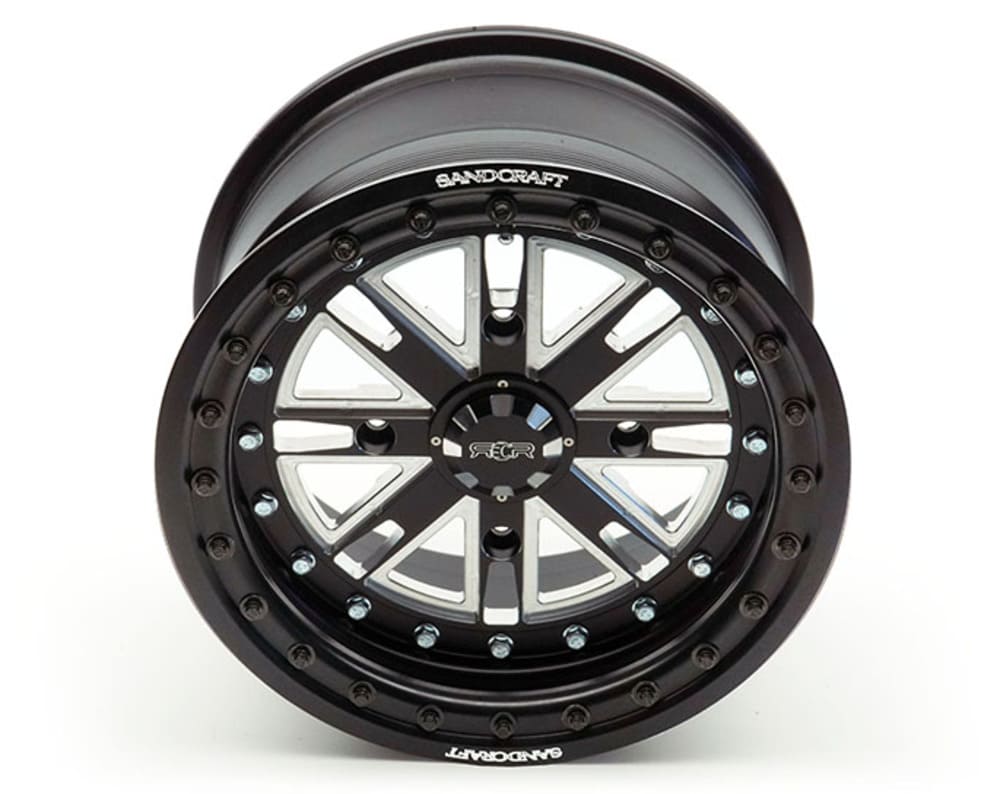 Sandcraft 15" X 8" Fronts & 15" X 11" Rears Nitro Bead lock Wheel
