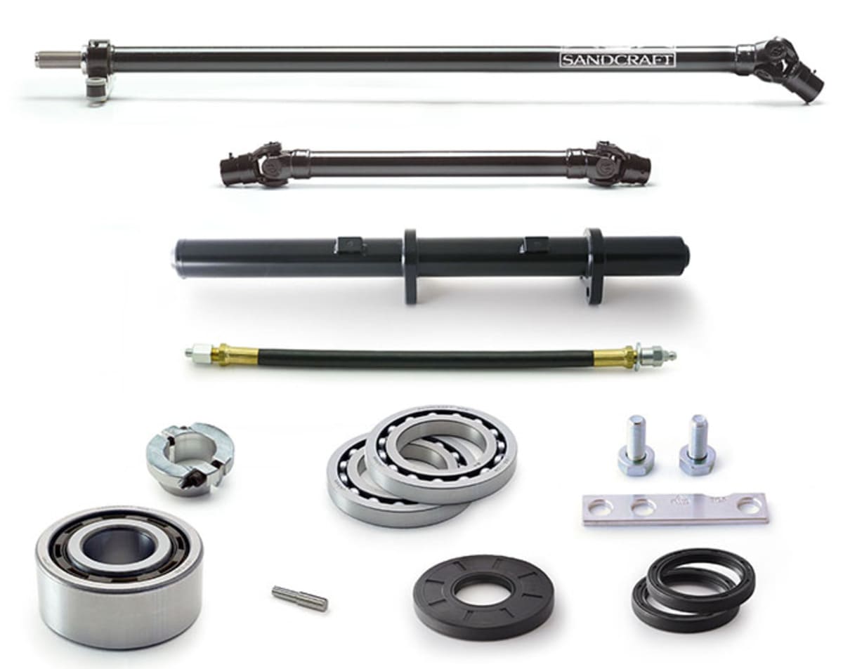 Sandcraft '17-'23 Polaris RZR XP 1000 2s/4s Complete Drivetrain Solution