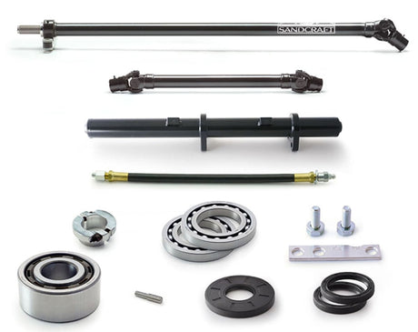 Sandcraft '17-'23 Polaris RZR XP 1000 2s/4s Complete Drivetrain Solution
