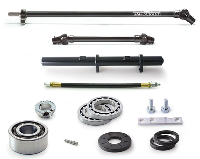 Sandcraft '17-'23 Polaris RZR XP 1000 2s/4s Complete Drivetrain Solution