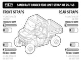 Sandcraft '23-'25 Polaris Ranger 1500 Limit Strap Kit