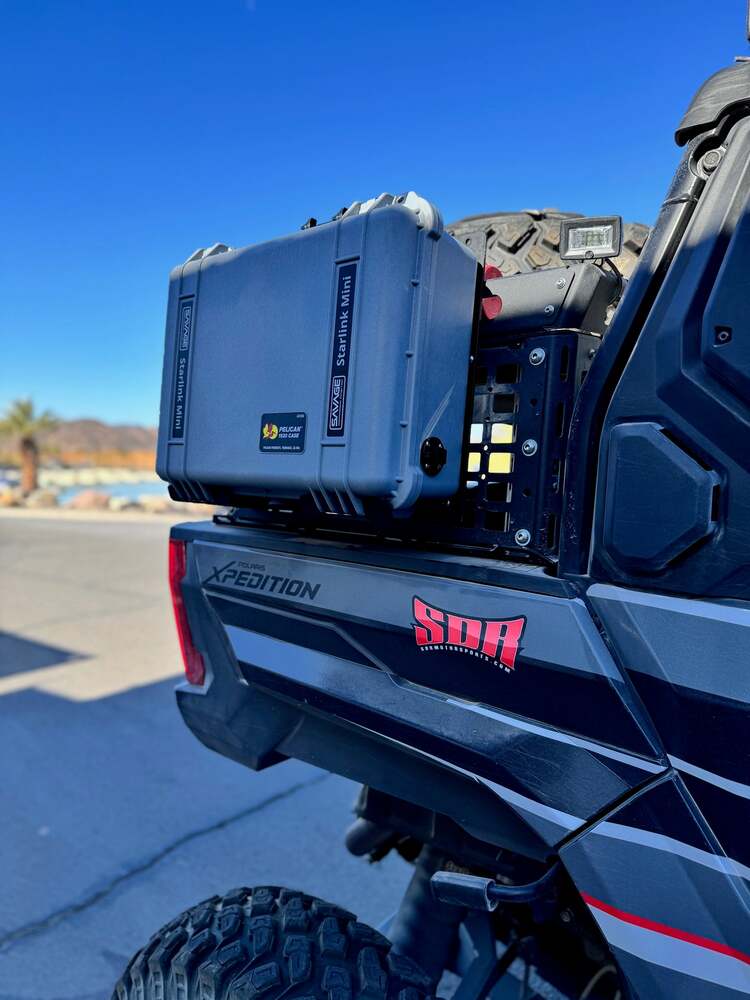 Savage UTV Easy Release Mount Overland Case