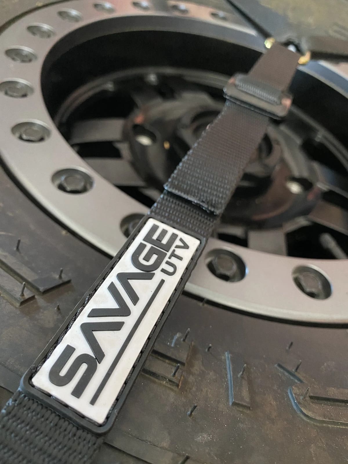 Savage UTV Ratcheting Y-Strap