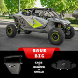 SDR '22-'24 Polaris RZR Turbo R 4 Works Package Fastback Shorty Cage