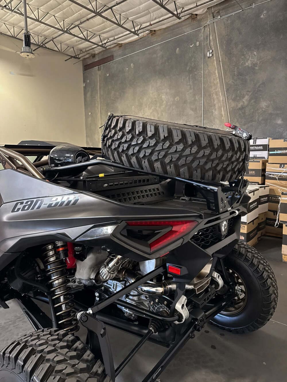 SDR '24+ Can-Am Maverick R Spare Tire Carrier