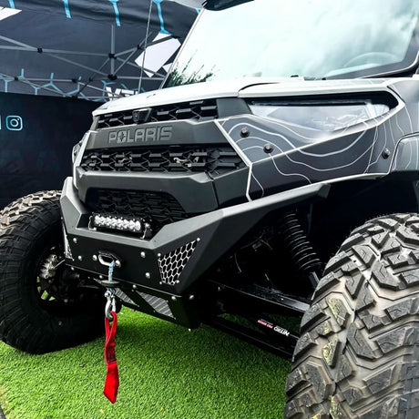 SDR Polaris Ranger XP 1000 X-Plorer Series Front Bumper & Winch Mount
