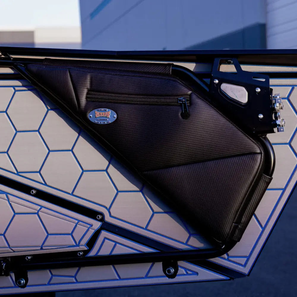 SDR Polaris RZR Pro XP 4 Front V2 Hi-Bred Door Storage Bags