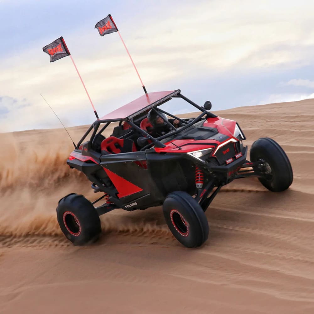 【りょうちゃん】フラット4点セット【オスカー レッド】 SDR Polaris RZR Pro XP/ Turbo R Hi-Bred V2 Door Kit