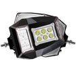 Sector Seven 1 1/4"-1 5/8" Spectrum LED Light Mirror with Infinity Mounts