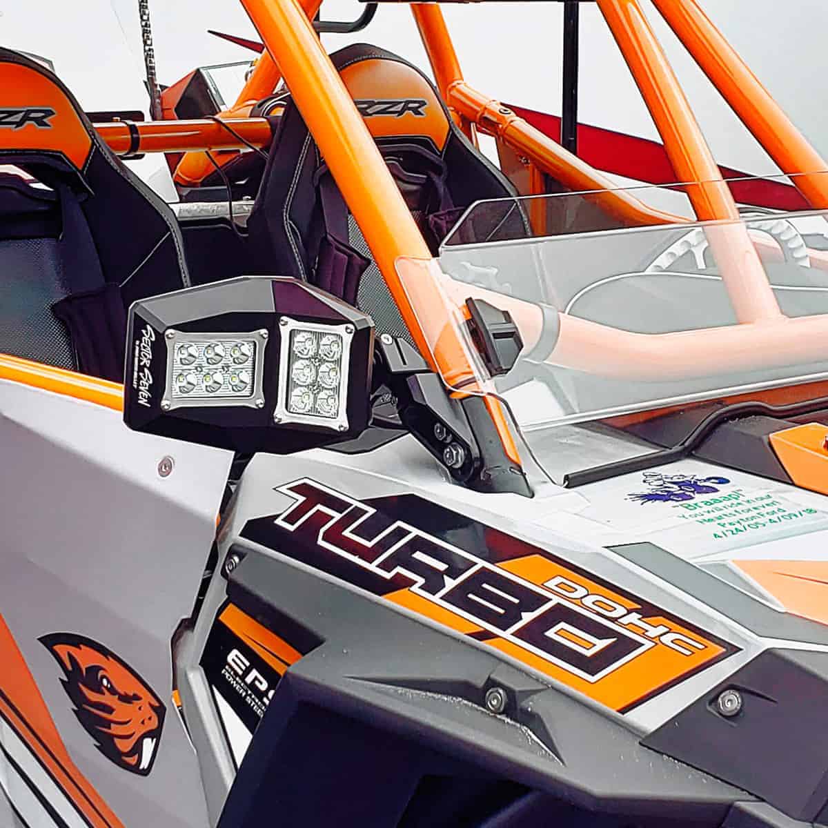 Sector Seven 1/2" Receiver Roll Cage Bung Mount