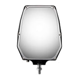 Sector Seven 1 3/4"-2" Sawtooth Black LED Light Mirror w/ Infinity Mounts