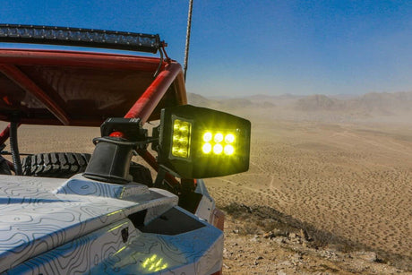 Sector Seven 2x3 Spectrum Sawtooth LED Yellow Lens - 4 Pack