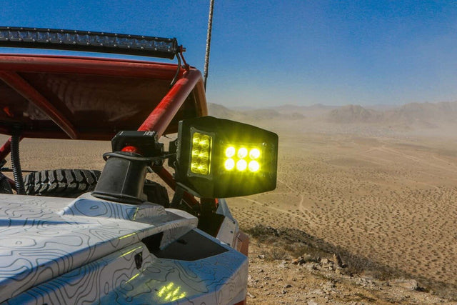 Sector Seven 2x3 Spectrum Sawtooth LED Yellow Lens - 4 Pack