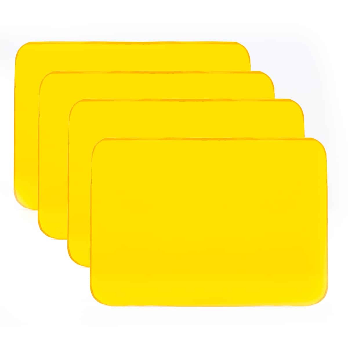 Sector Seven 2x3 Spectrum Sawtooth LED Yellow Lens - 4 Pack