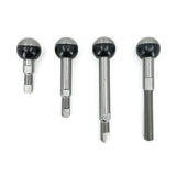Sector Seven 3.5" Threaded Ball Pivot with M10-1.25 Thread Pitch