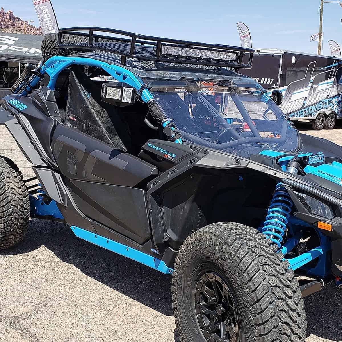 Sector Seven Can-Am Maverick X3 Bung Mount Fit Kit