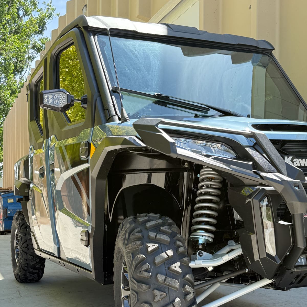 Sector Seven Kawasaki Ridge UTV Mirror Mount Kit