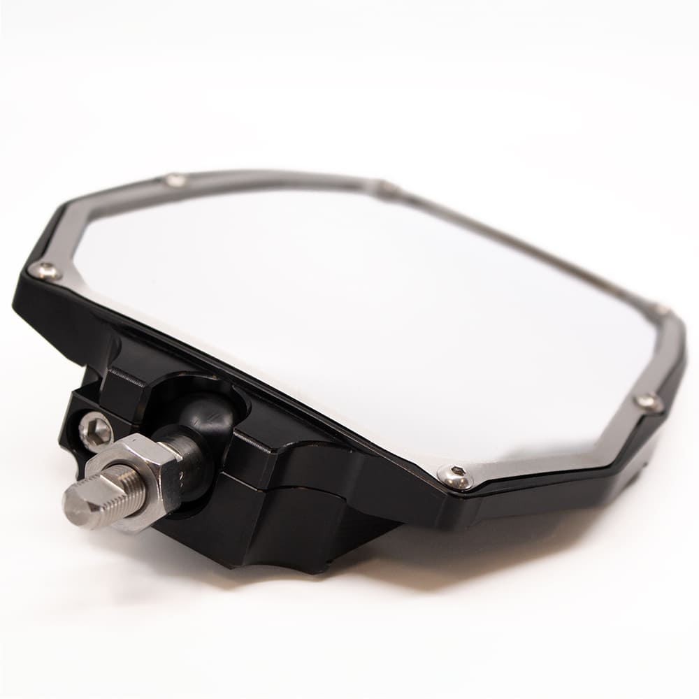 Sector Seven Stealth Navigator Mirrors w/ Light Brackets Set