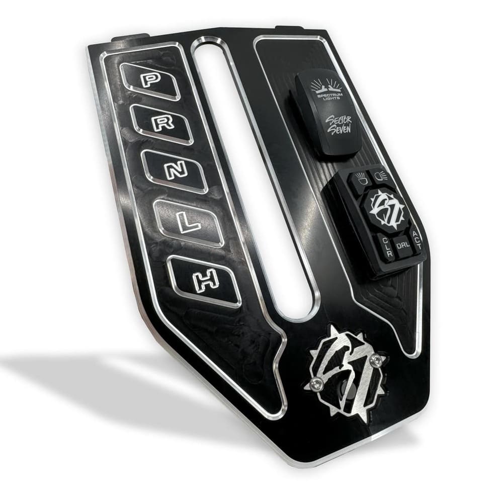 Sector Seven Polaris RZR Pro R Billet Shift Plate