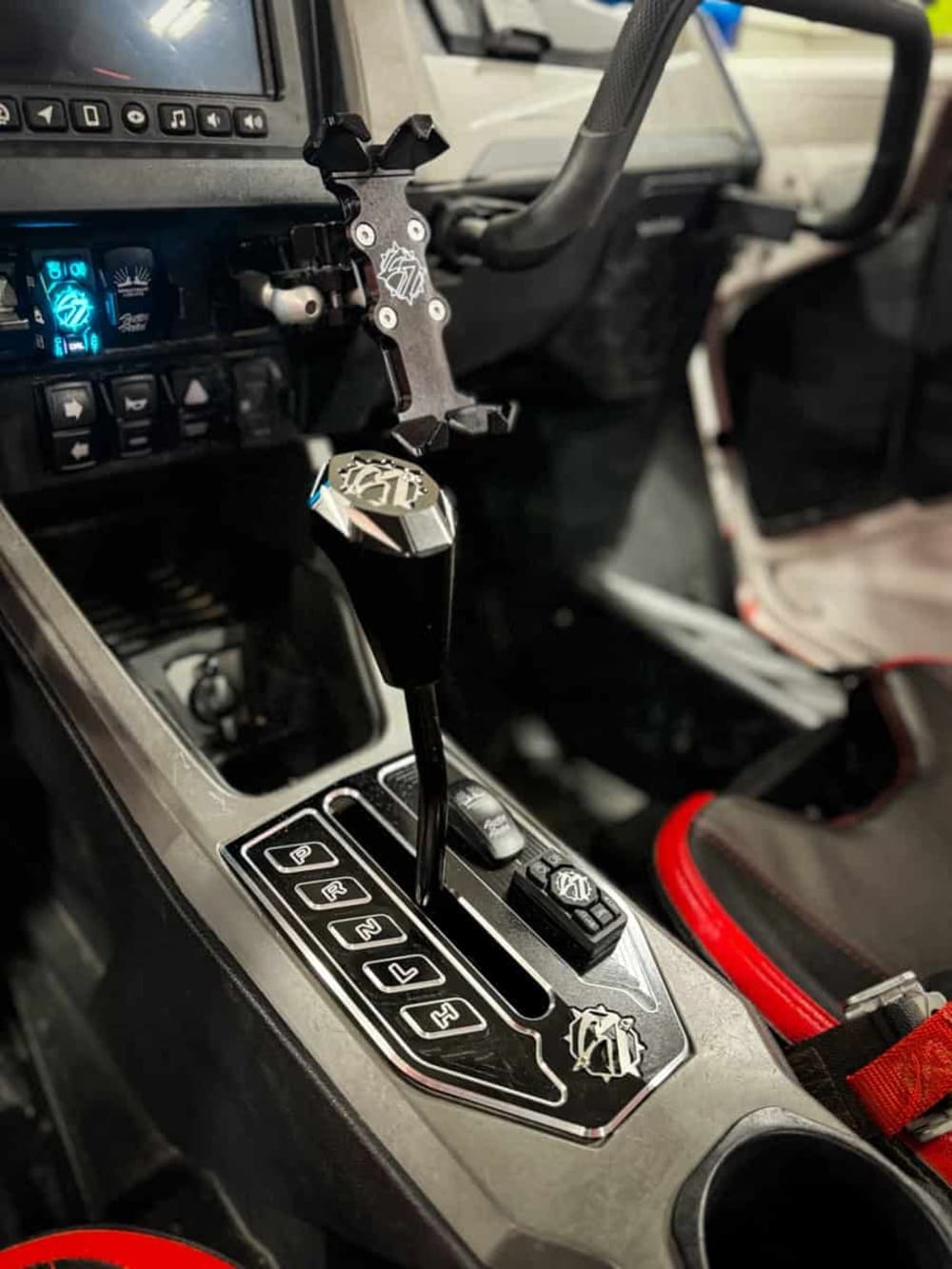 Sector Seven Polaris RZR Pro R Billet Shift Plate