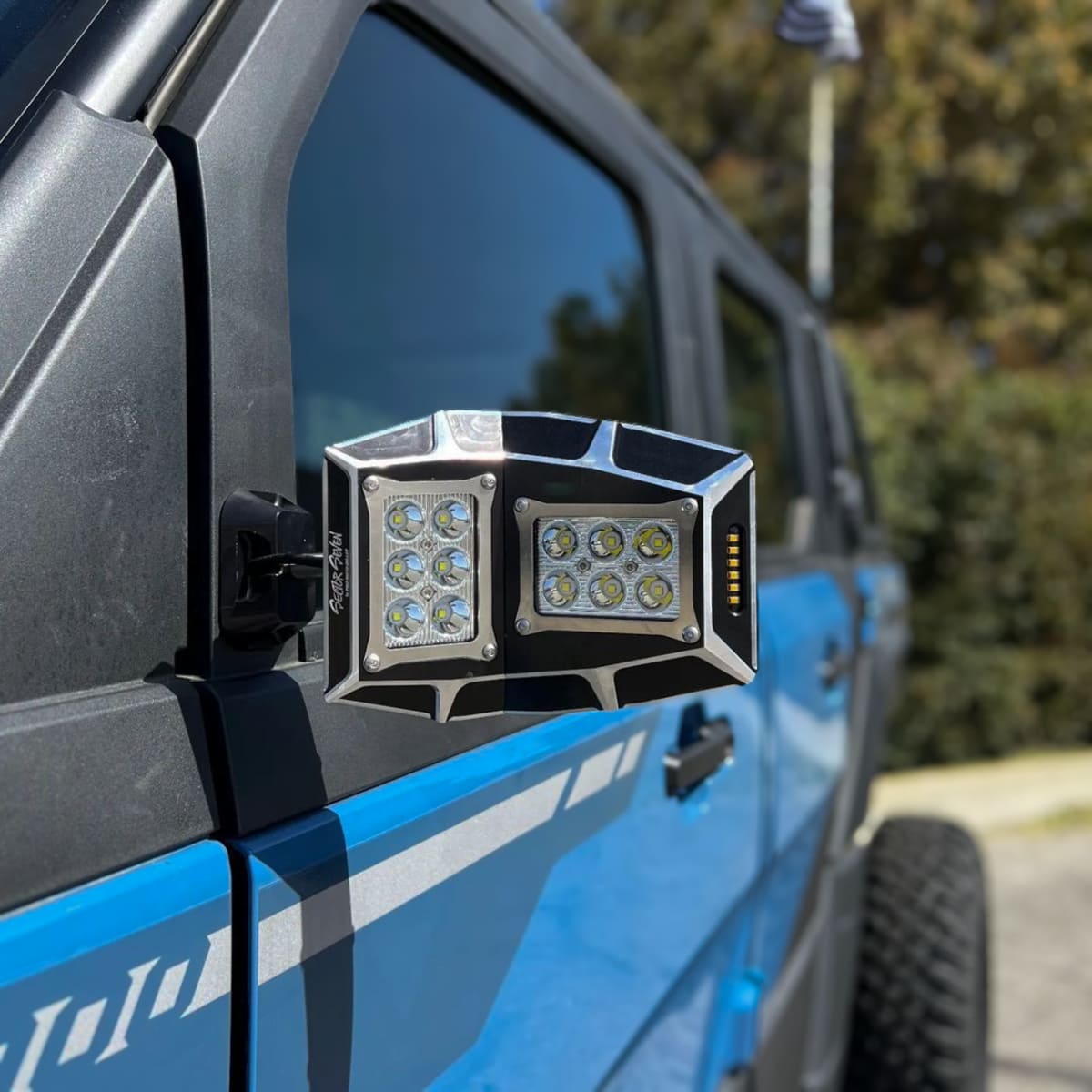 Sector Seven Polaris Xpedition Northstar PRIZM LED Lighted Mirrors