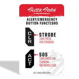 Sector Seven PRIZM LED Lighted Mirrors w/ Pro Fit Cage Mounts