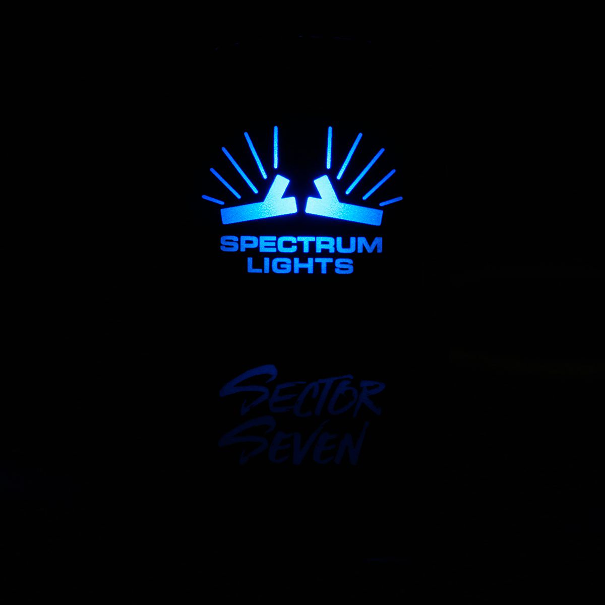 Sector Seven Spectrum Sawtooth Rocker Switch