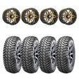 Sedona Black/Bronze Split 6 Beadlock & Maxxis Liberty Performance Off Road Wheel & Tire Kit