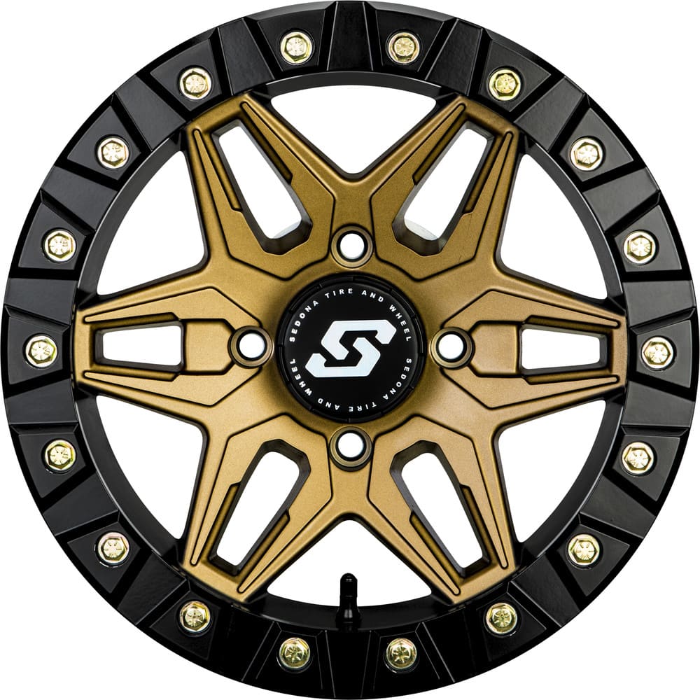 Sedona Black/Bronze Split 6 Beadlock & Maxxis Liberty Performance Off Road Wheel & Tire Kit