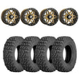 Sedona Black/Bronze Split 6 Beadlock & Sedona Coyote Wheel & Tire Kit