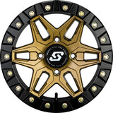 Sedona Black/Bronze Split 6 Beadlock & Sedona Ridge Saw Wheel & Tire Kit