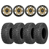 Sedona Black/Bronze Split 6 Beadlock & Sedona Trail Saw Wheel & Tire Kit