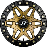 Sedona Black/Bronze Split 6 Beadlock & Sedona Trail Saw Wheel & Tire Kit