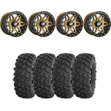 Sedona Black/Bronze Split 6 Beadlock & System 3 Offroad XTR370 Wheel & Tire Kit