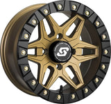 Sedona Black/Bronze Split 6 Beadlock & System 3 XC450 Radial Wheel & Tire Kit