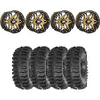 Sedona Black/Bronze Split 6 Beadlock & System 3 XT400 Extreme Trail Radial Wheel & Tire Kit