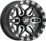 Sedona Black/Machined Split 6 Beadlock & Sedona Coyote Wheel & Tire Kit
